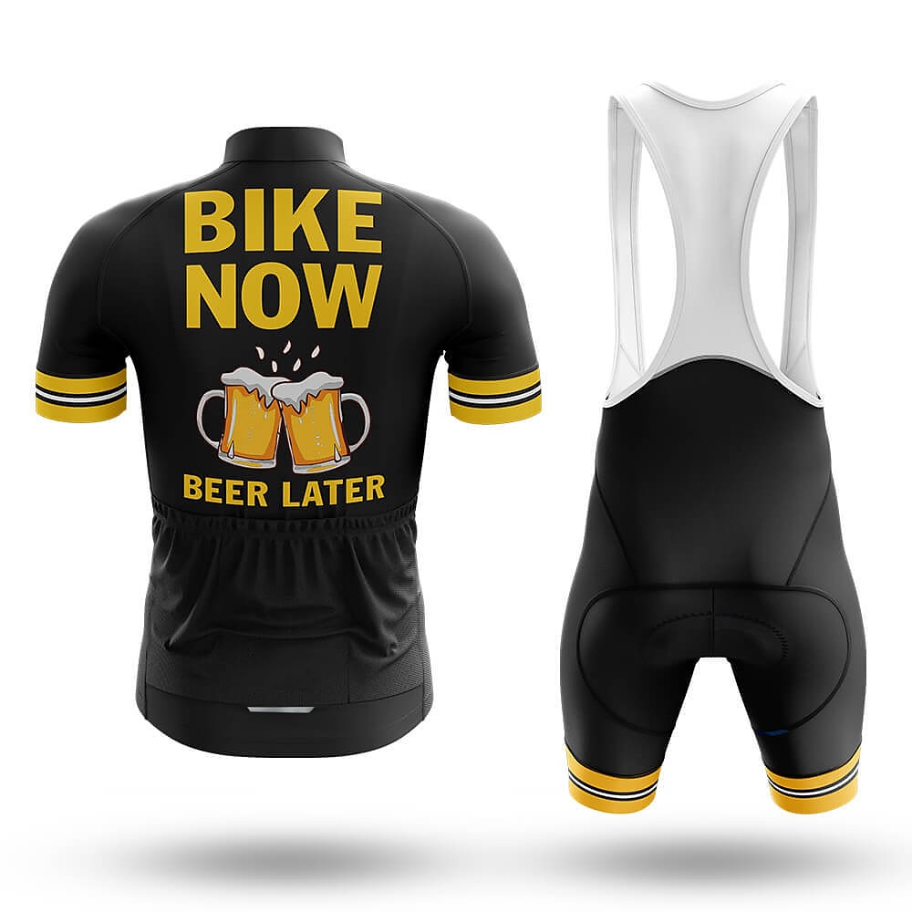 Men's Cycling Jersey with Bib Shorts Short Sleeve Mountain Bike MTB Road Bike Cycling Black Red Navy Blue Oktoberfest Beer Bike Clothing Suit 3D Pad Breathable Quick Dry Back Pocket Polyester Spandex 2025 - $41.99 –P13