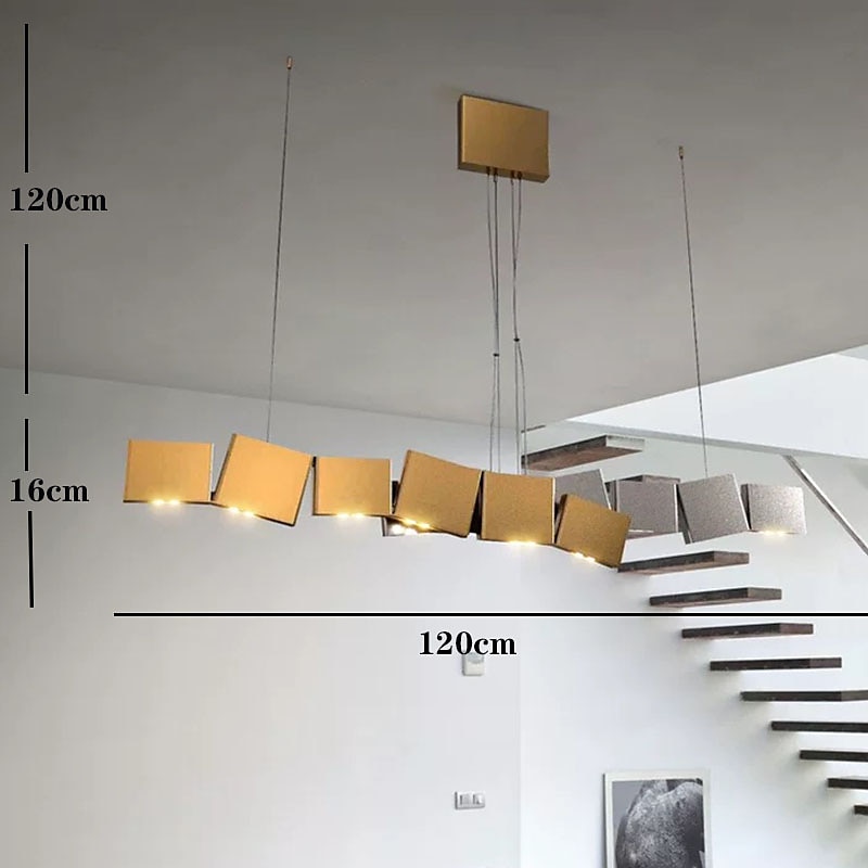 120 cm ciondolo lanterna design lampada a sospensione metallo elettrolitico moderno 220-240v del 2025 a $1115.99 –P5