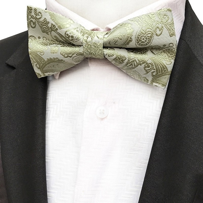 Men's Ties Bow Tie Work Wedding Gentleman Jacquard 2025 - $10.99 –P2