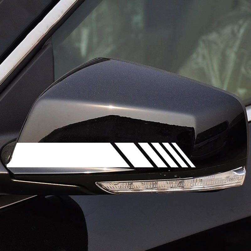 ملصقات سيارة starfire مرآة الرؤية الخلفية للسيارة مخططة عاكسة تحذير القيادة الآمنة شارات السهم تصميم ريشة مرآة الرؤية الخلفية ملصقات مقترنة بخمسة ألوان اختيارية 2 قطعة 2026 - $10.99 –P9