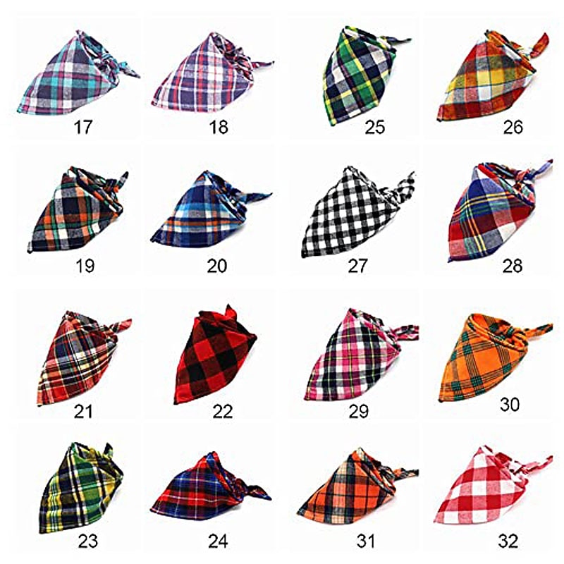 Psy Koty Bandany i kapelusiki Zabytkowe Moda Śłodkie Elegancki Zwyczajny Ubranka dla psów 2025 - $6.49 -P4