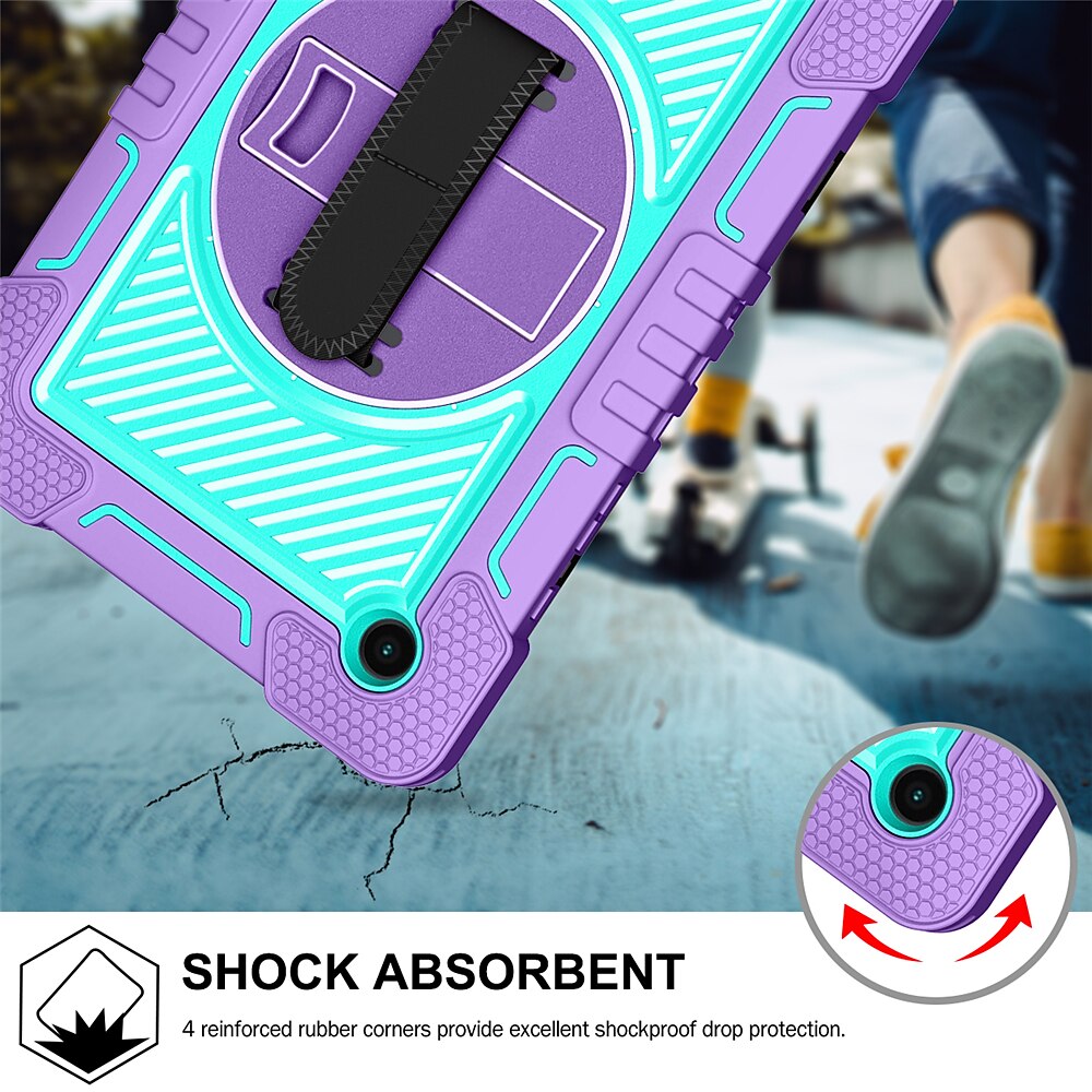 Tablet Case Cover For Samsung Galaxy Tab S7 Plus FE S6 Lite 10.4" A 8.4" 2022 2021 2020 2019 Portable with Stand Holder Dustproof Silica Gel PC 2025 - $33.99 –P4