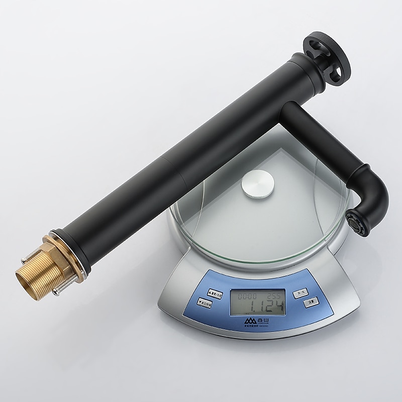 Rubinetto Per Lavello Del Bagno, Miscelatore Monocomando Per Lavello Vaso Alto Nero/Oro Rubinetto Del Bagno Lavabo Miscelatore Per Lavabo Corpo In Ottone del 2025 a $178.99 –P7