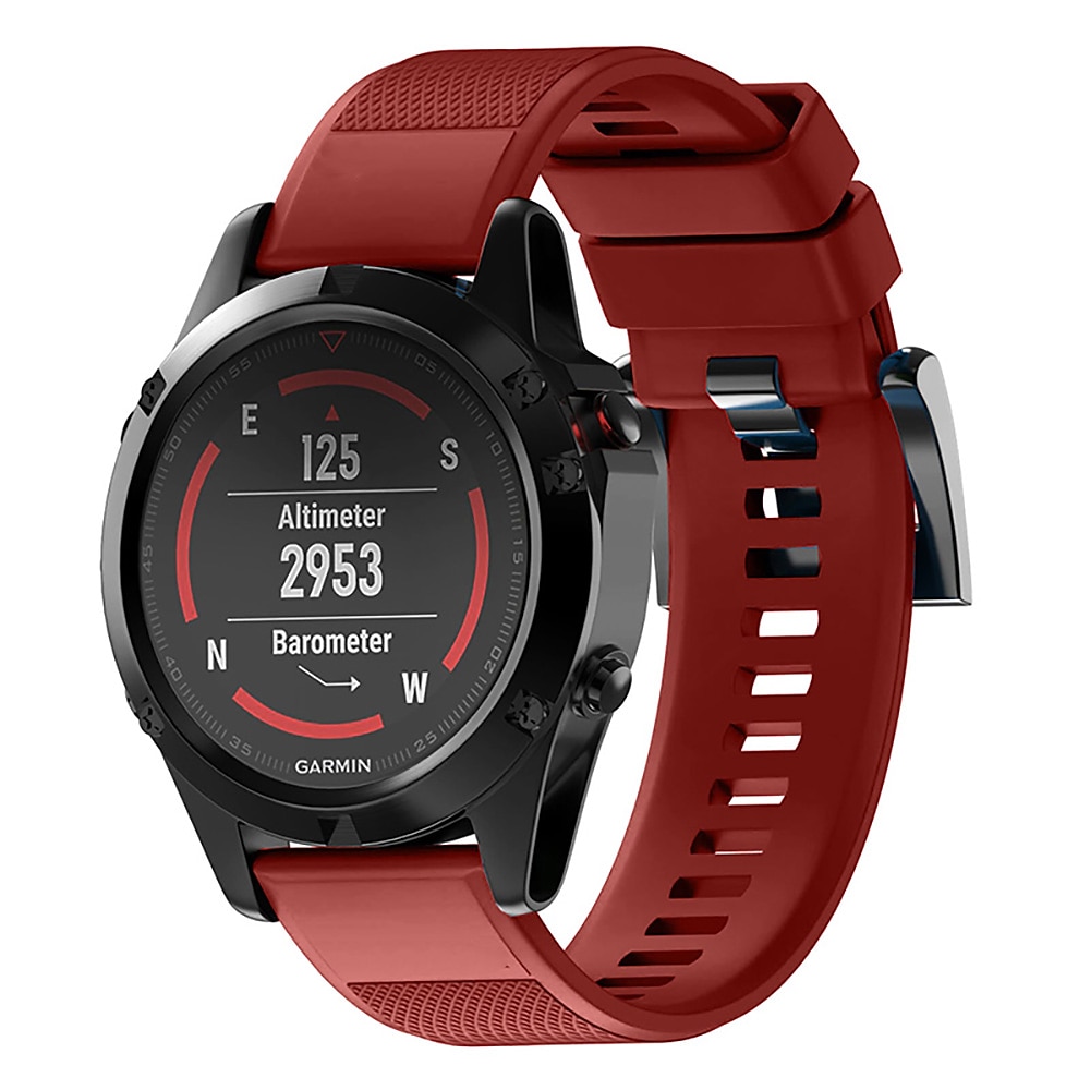 حزام إلى جارمين النهج S62 MARQ Descent G1 النهج S60 Fenix 7 Sapphire Solar / 6 Pro / 5 Plus سيليكون إستبدال حزام Quick Fit 22 مللي متر متنفس عصابة الرياضة معصمه 2025 - $18.99 –P9
