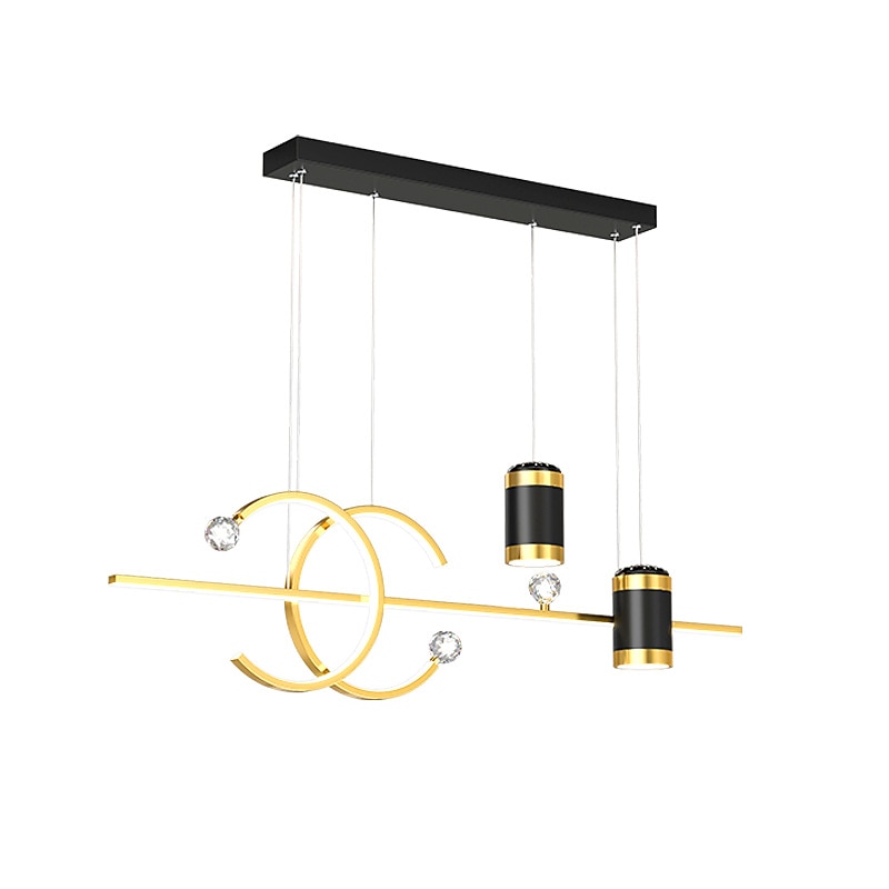 Proyector de luz colgante led, luz de lujo para comedor, personalidad creativa, candelabro de barra de cielo estrellado 2025 - $349.99 –P7