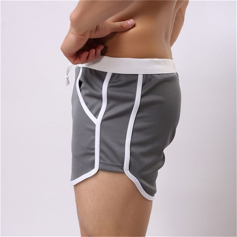 Herren Badehose Schwimmshorts Bademode Boardshorts Badeshorts 3-Zoll-Shorts Elastische Taille Farbblock Komfort Atmungsaktiv Kurz Sport in der Natur Täglich Baden Stilvoll Casual / sportlich Schwarz 2025 - $10.99 –P2