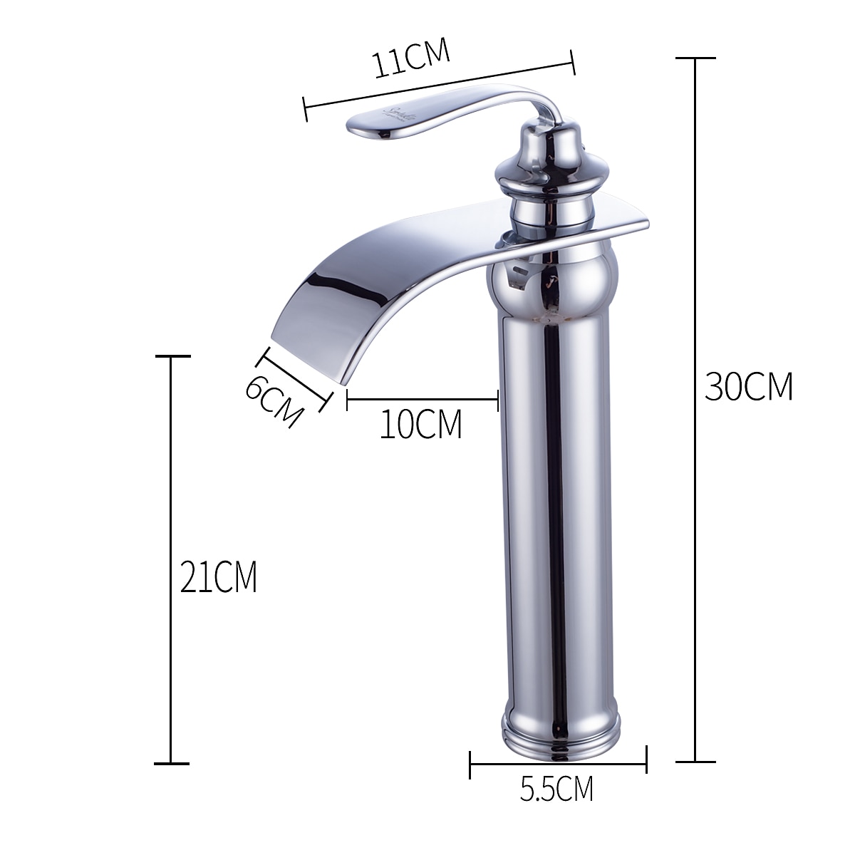 rubinetto del lavandino del bagno in ottone, rubinetti per vasca monocomando monocomando a cascata in oro rosa con acqua calda e fredda del 2025 a $80.99 –P1