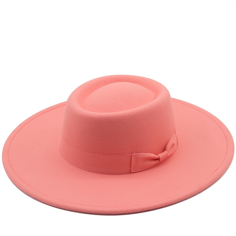 Klobouky Flanel Kbelík Večírek Dovolená Kentucky Derby Melbourne Cup koktejl Jednoduchý Tek Renk S Mašle Přílba Pokrývky Hlavy 2025 - $30.99 –P4
