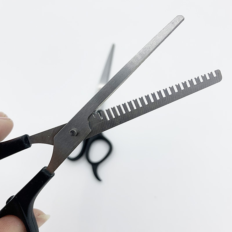 4 pçs/conjunto tesoura de cabeleireiro doméstico tesoura de desbaste de corte de cabelo tesoura de barbeiro tesoura de dente plano pente ferramentas de estilo de cabelo de 2026 por $12.99 –P4