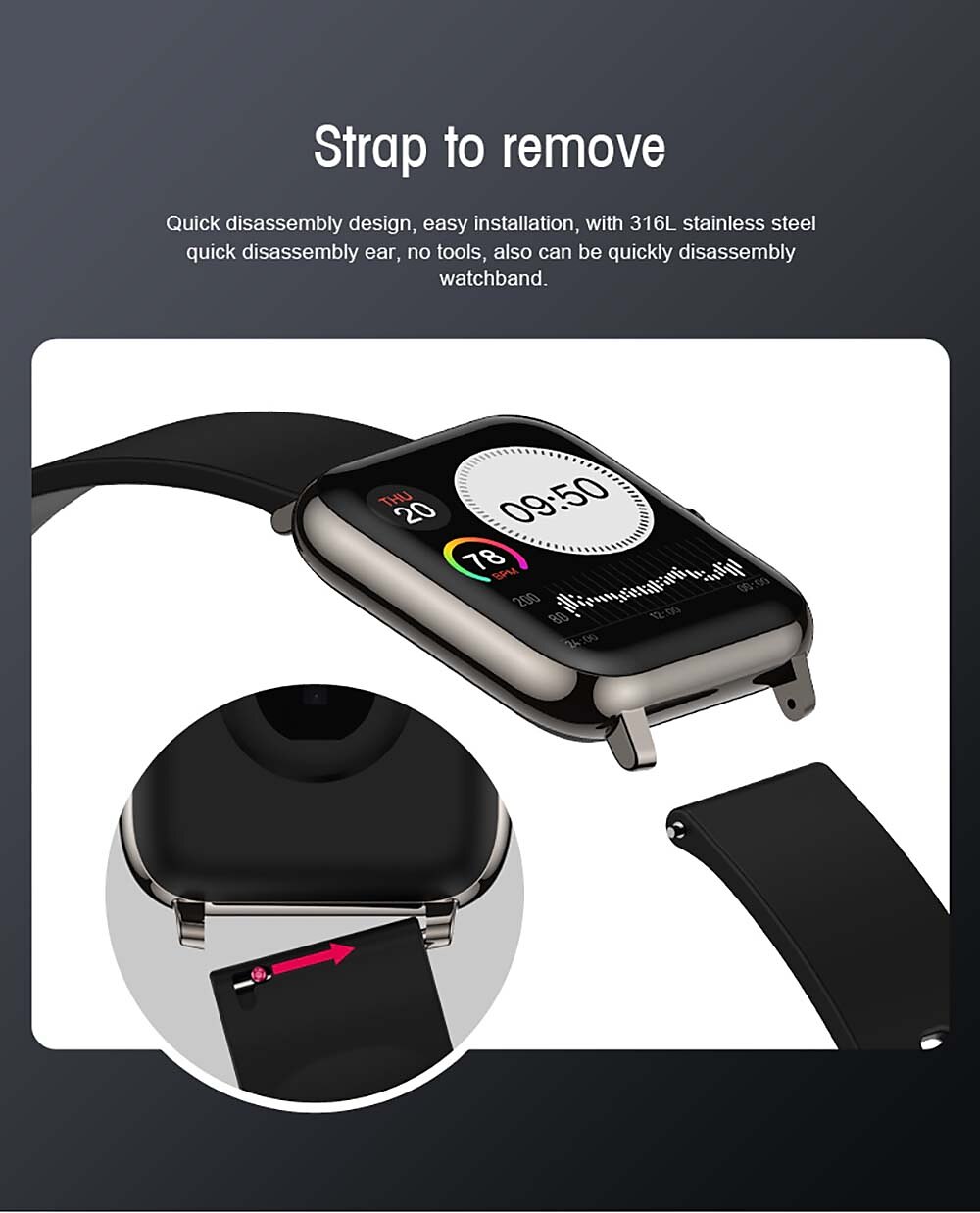 2025年 P22 スマートウォッチ 1.3 インチ スマート·ウォッチ ブルートゥース 歩数計 フィットネスモニター アクティビティトラッカー と互換性があります Android iOS 女性 男性 長時間スタンバイ カメラコントロール アンチ失われました IP 67 42.5mmウォッチケース / アンドロイド / 睡眠サイクル計測器 / 心拍計 / 座りがちなリマインダー / 目覚まし時計  コレクション – $39.99 –P11