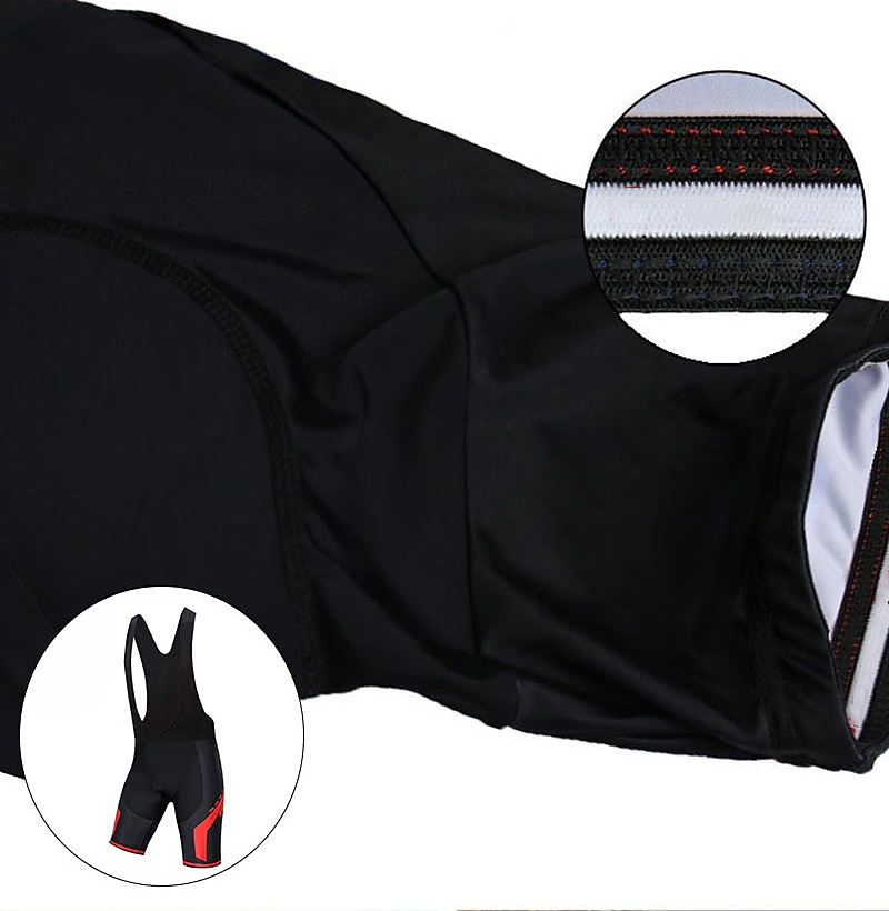 Herr Cykelvägshorts Bib-shorts Cykel Haklappshorts Underdelar Bergscykling Vägcykling sporter 3D Tablett Cykel Andningsfunktion Snabb tork Blå Grön Polyester Elastan Kläder Cykelkläder 2025 - $25.99 –P6