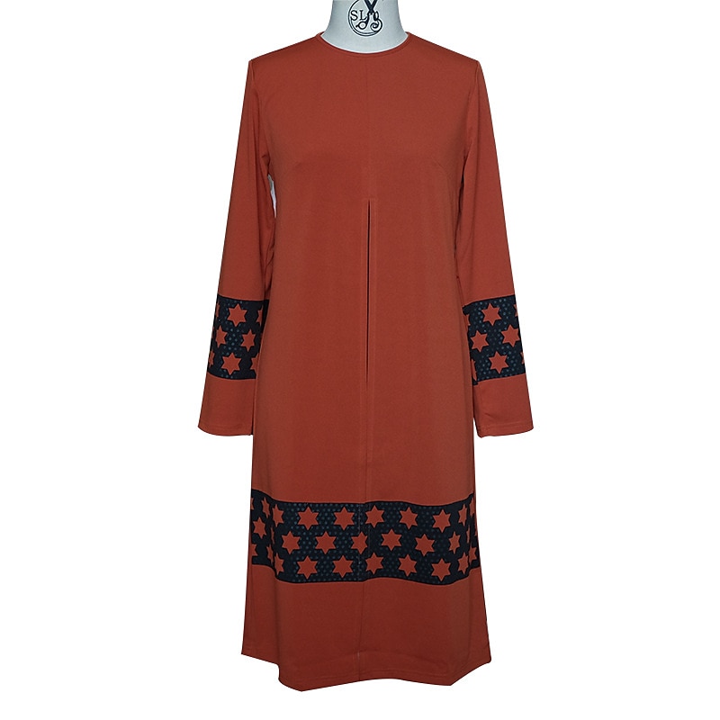 Damen arabisch Muslim Hosen Abaya Kaftan Kleid Für Cosplay Abaya Erwachsene Sterne oben Hosen Party, Festival 2025 - $69.99 –P1