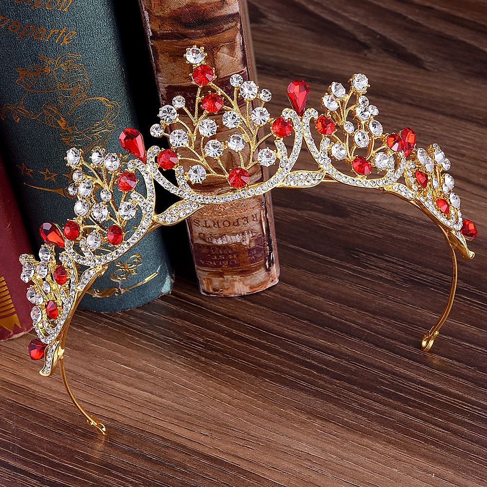 Krone Tiara Legierung Hochzeit Einfach Braut Mit Metallkopfschmuck Kopfbedeckung Kleid beeindrucken 2025 - $27.99 –P1