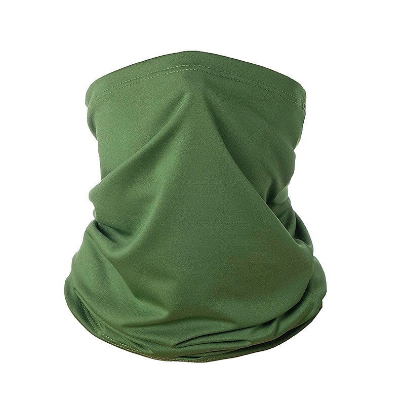 Cooling Neck Gaiter Balaclava Face Mask Neck Tube Scarf Face Cover Solid Color Sunscreen Breathable UV Protection Quick Dry Dust Proof Bandanas Bike / Cycling Black Summer for Men's Women's Outdoor 2025 - $6.99 –P7