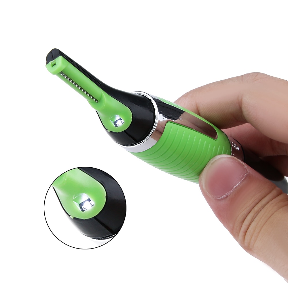 Trimmer pentru sprâncene, urechi, nas, foarfece pentru îndepărtarea bărbaților, aparat de tuns electric pentru nas, aparat de ras pentru îndepărtarea părului sprâncenelor (nu este inclus în livrarea 2025 - $15.99 –P2