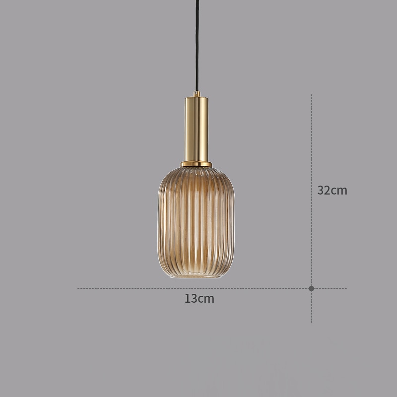 13 cm led-riippuvalaisin saareke kevytlasi metalli galvanoitu moderni pohjoismainen tyyli 85-265v 2025 - $126.99 –P1