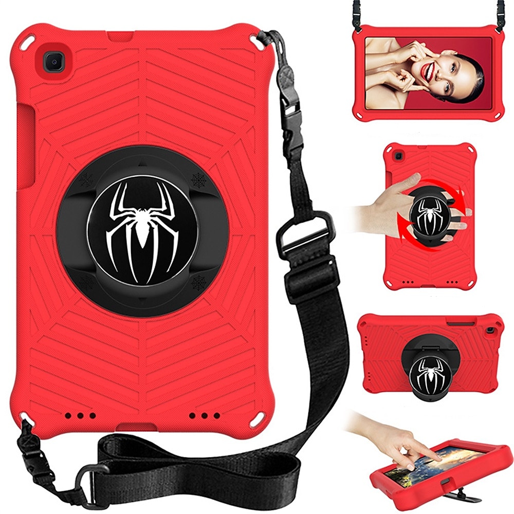 Tablet Case Cover For Samsung Galaxy Tab A8 10.5'' A7 Lite 8.7'' A 8.0" 2022 2021 2019 Handle with Stand Holder 360° Rotation Solid Colored EVA 2025 - $30.99 –P6