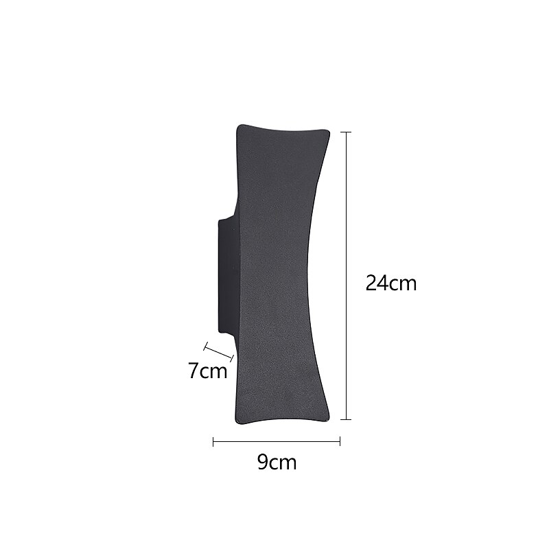 modern északi stílusú kültéri fali lámpák beltéri fali lámpák hálószoba alumínium 220-240v 7 w 2025 - $82.99 –P8