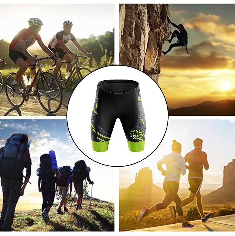 Men's Bike Shorts Cycling Padded Shorts Bike Padded Shorts / Chamois Mountain Bike MTB Road Bike Cycling Sports 3D Pad Cycling Breathable Quick Dry Yellow Red Polyester Spandex Clothing Apparel Bike 2025 - $25.99 –P7