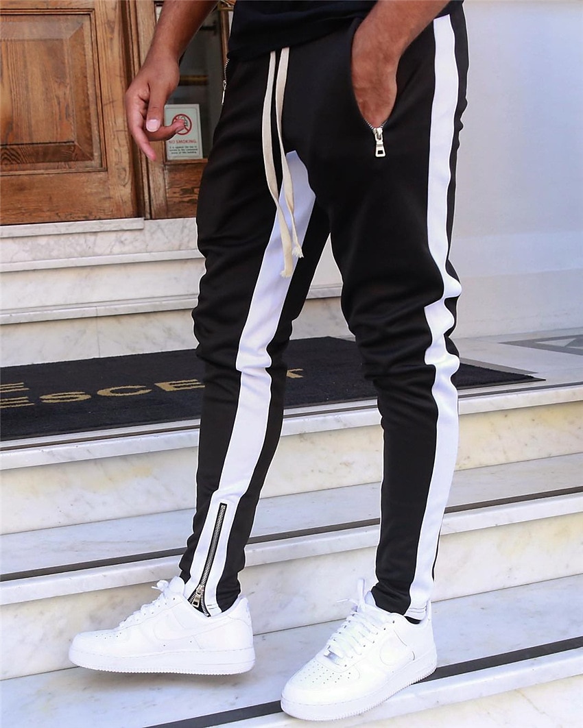Bărbați Jogger Pantaloni Pantaloni Sport Buzunar cu Fermoar Fermoare pentru glezne Pantaloni De Atletism Îmbrăcăminte Atletică Primăvară Toamnă Απαλό Confortabil la umezeală Respirabil Gimnastic 2026 - $18.99 –P5