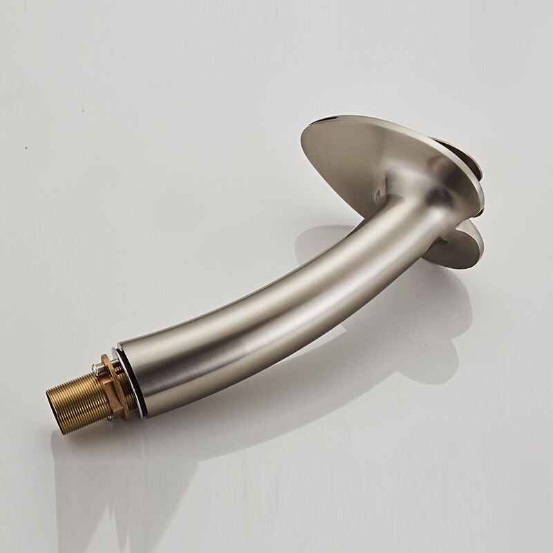 Grifo para lavabo de baño, manija en forma de corazón de cascada, grifos de baño de un solo mango con interruptor de agua caliente y fría 2025 - $129.99 –P5