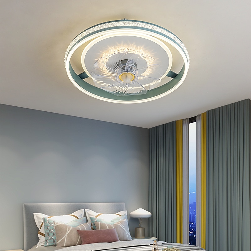 Lampada Da Soffitto A Led Di Lusso Con Ventilatore A Soffitto Lampada Da Soffitto del 2026 a $287.89 –P4
