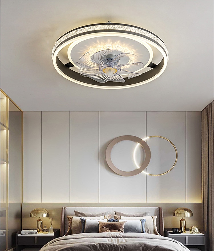 Lampada Da Soffitto A Led Di Lusso Con Ventilatore A Soffitto Lampada Da Soffitto del 2026 a $287.89 –P10