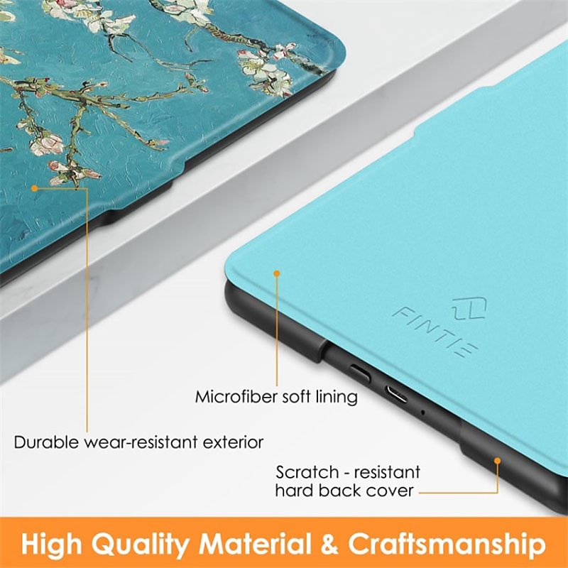 Tablet Case Cover For Amazon Kindle Paperwhite 6.8'' 11th Generation 2021 Kindle 6" 10th 2019 Paperwhite 6 inch 10th 7th 6th 5th Gen 2018 2015 Magnetic Smart Auto Wake Sleep Shockproof PU Leather 2025 - $22.99 –P3