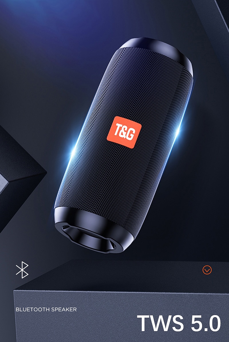 Portable Bluetooth Speaker Wireless Bass Subwoofer Waterproof Outdoor Speakers Boombox AUX TF USB Stereo Loudspeaker Music Box Valentine's Day Gift 2026 - $25.99 –P1