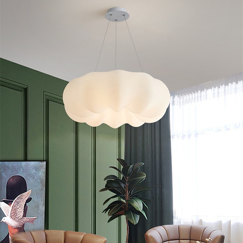 30 cm wolken deckenleuchte led pendelleuchte kronleuchter wohnzimmer kinderzimmer deckenleuchte einfach nordisch kreativ netzwerk rot kürbis lampe restaurant schlafzimmer 2025 - $169.99 –P8