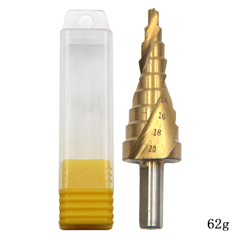 HSS Step Drill Bits 4mm-20mm Spiral groove Power Tools Triangular handle Wholesale Price High Quality metal Drilling Titanium 2025 - $12.99 –P2
