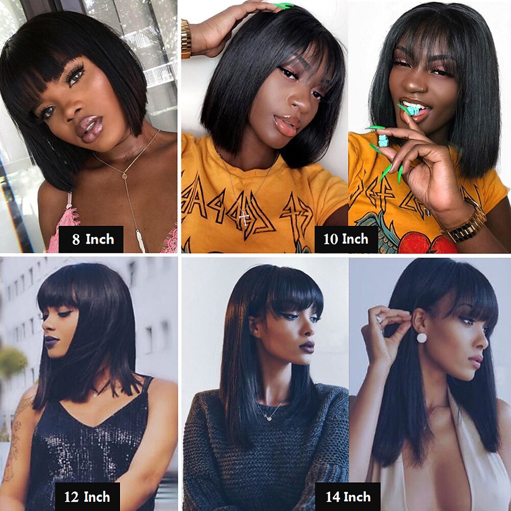 Short Bob Lace Front Wigs Human Hair for Black Women 150% Density Brazilian 4×4x1 T Part Lace Front Wigs Straight/Kinky Curly Human Hair Pre Plucked with Baby Hair Natural Hairline Wigs 8-16 Inch 2025 - $3.99 –P8