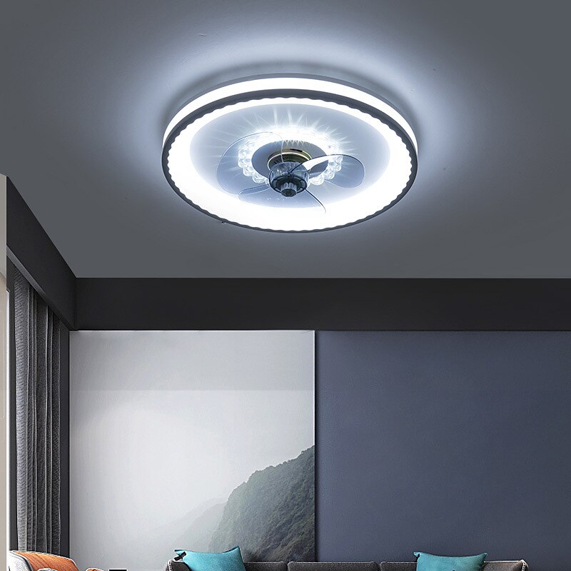 50 cm LED-Deckenventilator Licht Deckenventilator Metall lackiert moderne 220-240V 2025 - $244.69 –P3