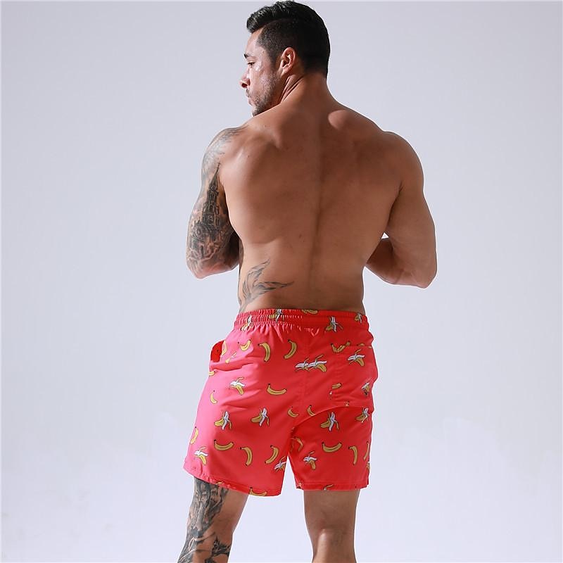 Homme Short de bain Short de Bain Natation Séchage rapide Poids Léger Short de bain Maillot de bain Avec poches Doublure en maille Cordon Natation Surf Plage Sports nautiques Imprimé Eté de 2025 ? $21.99 –P6