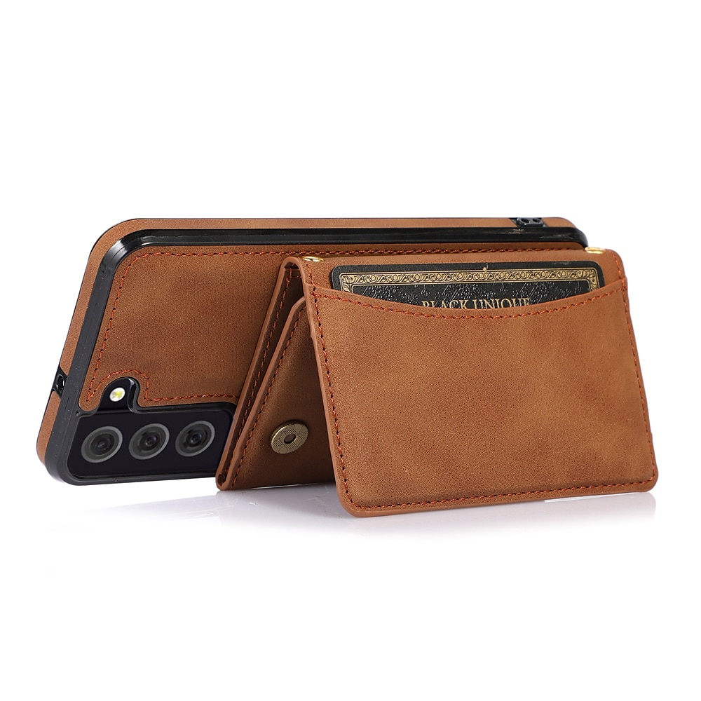 high quality leather wallet card slot case for Samsung galaxy S20 21 22 23  Plus Note 10 20 Ultra - Fittedcases