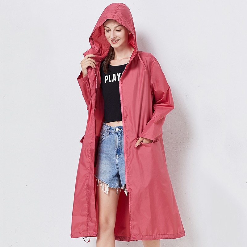 Per uomo Per donna Poncho antipioggia Giacca impermeabile da escursione Giacca anti-pioggia Estate All'aperto Ompermeabile Traspirante Asciugatura rapida Leggero Soprabiti Giacche a vento Bambini del 2025 a $34.99 –P18
