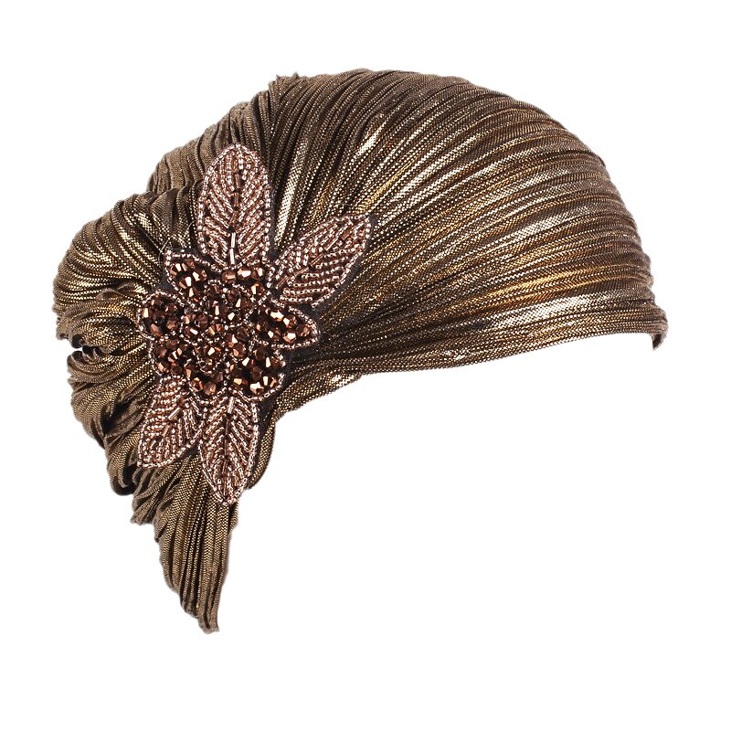 Retro / vintage De livlige 20-årene 1920-tallet Ruffle Turban Hat Hodeinnpakninger Charleston Bryllupsgjest Kostyme Dame Maskerade Fritid / hverdag Bryllupsmottagelse Utdrikningslag Voksne Hatt 2026 - $18.99 –P1