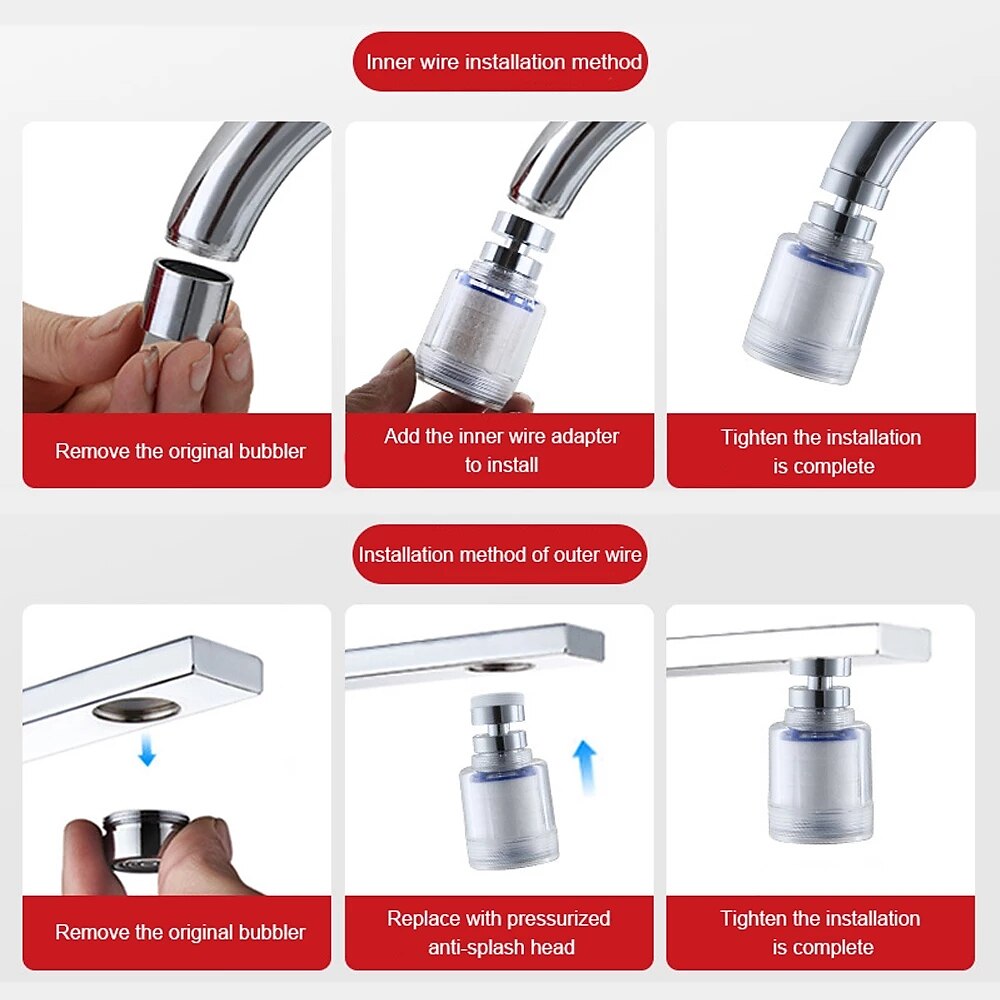 multifonctionnel anti-éclaboussures filtre pressurisé économiseur d'eau pp coton filtre robinet pour filtrer efficacement le robinet de sédiments de 2025 ? $6.49 –P2