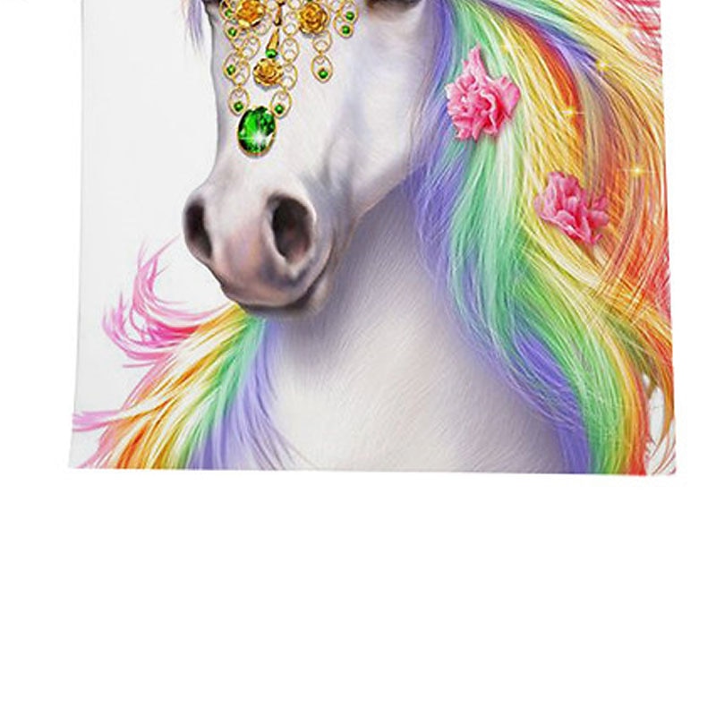 Mädchen 3D Tier Einhorn T-Shirt Kurzarm 3D-Druck Sommer Frühling Aktiv Modisch Kuschelig kinderkleidung 3-12 Jahre Outdoor Täglich Regular Fit 2026 - $11.99 –P3