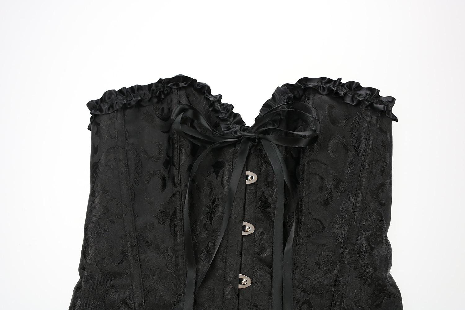 Rococo Overbuste korset Gemaskerd Bal Hoog korset Cosplay Grote maten Dames Buikcontrole Push-up Jacquard Grote maten Maskerade Feest Carnaval van Venetië Volwassenen Korset 2025 - $27.99 –P18
