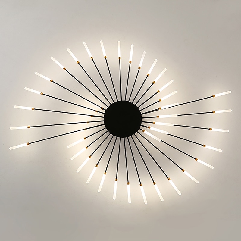 128 cm-es klaszteres mennyezeti lámpák led 42 fényes nordic stílusú fém festett felületek modern 220-240V 2025 - $394.79 –P2