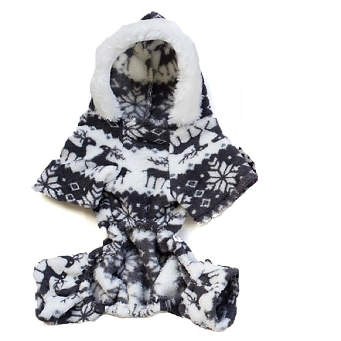 Dog Cat Hoodie Jumpsuit Pajamas Puppy Clothes Christmas Keep Warm Winter Warm Dog Clothing 2025 - $16.49 –P10