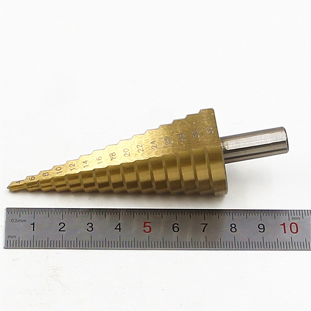 punte per trapano hss 4mm-32mm utensili elettrici per flauto diritto gambo triangolare prezzo all'ingrosso 15 passaggi perforazione del metallo titanio del 2025 a $16.99 –P6