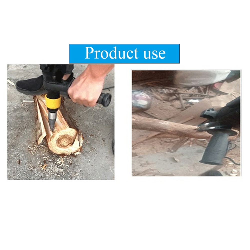 Firewood Log Splitter Drill Bit Hex Shank Removable Wood Splitter Drill Bits Heavy Duty Drill Screw Cone Driver 38mm/42mm/45mm (1.475"/1.625"/1.75") 2025 - $15.99 –P6