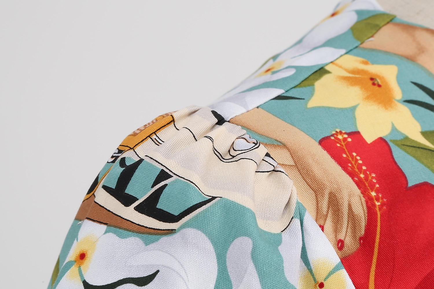 ρετρό vintage φόρεμα διακοπών της δεκαετίας του 1950 flare φόρεμα γυναικεία φορεσιά vintage cosplay casual καθημερινό κοντομάνικο φόρεμα μεταμφίεση 2026 - $53.99 –P10