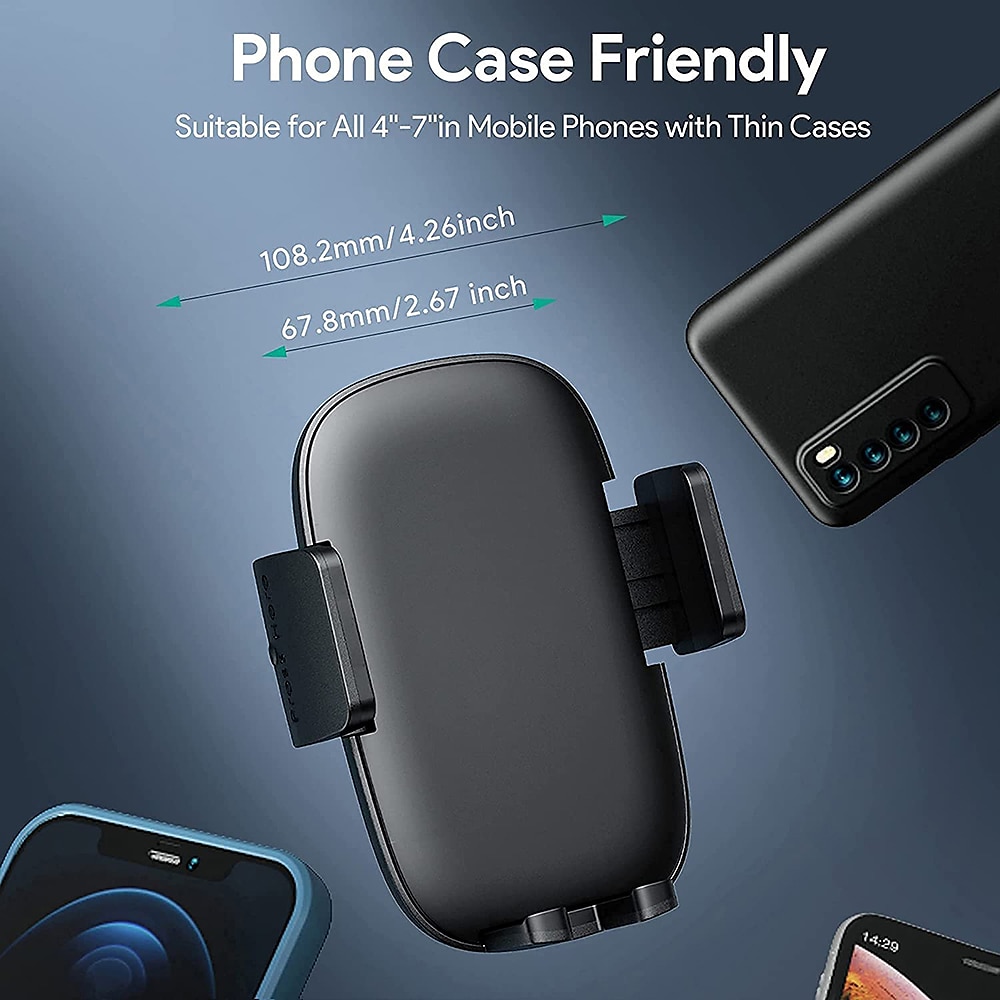 Car Phone Holder Mount [Flexible Gooseneck Long Arm] Phone Mount for Car Holder Dashboard Windshield [Washable Strong Suction Cup] Cell Phone Holder Car Mount for All iPhone Android 2025 - $24.99 –P2