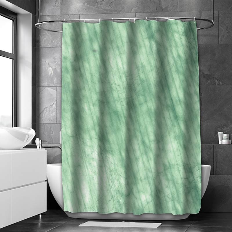 Sage Green Shower Curtain with Hooks Waterproof 180cm*180cm(70"*70")for Bathroom Liner Bath Decor Textured Fabric Shower Curtain Sets Machine Washable 2025 - $22.99 –P12