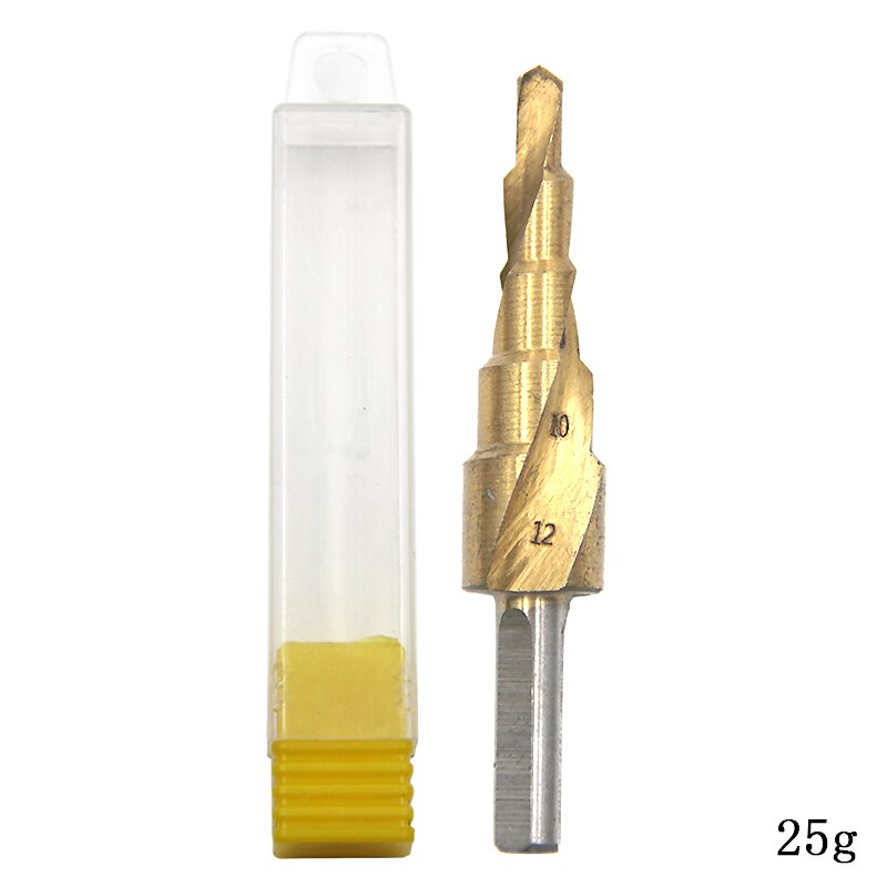 punte per trapano hss 4mm-12mm utensili elettrici con scanalatura a spirale manico triangolare prezzo all'ingrosso perforazione in metallo di alta qualità titanio del 2025 a $10.99 –P3
