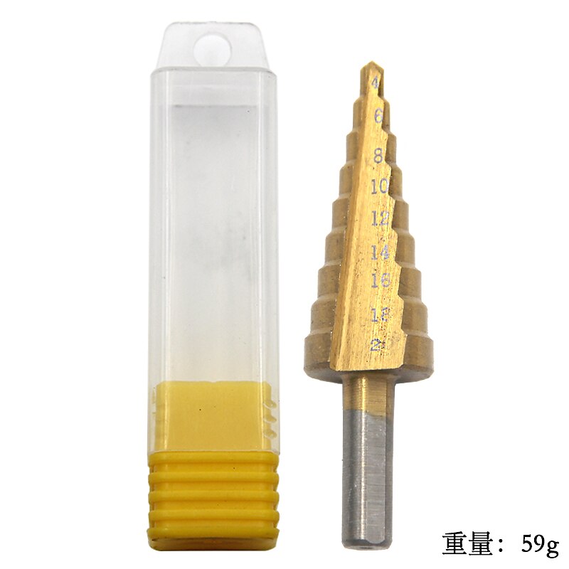 خطوة مثقاب 4mm-20mm مستقيم الناي أدوات السلطة مثلث عرقوب سعر الجملة حفر المعادن التيتانيوم 2025 - $11.99 –P2