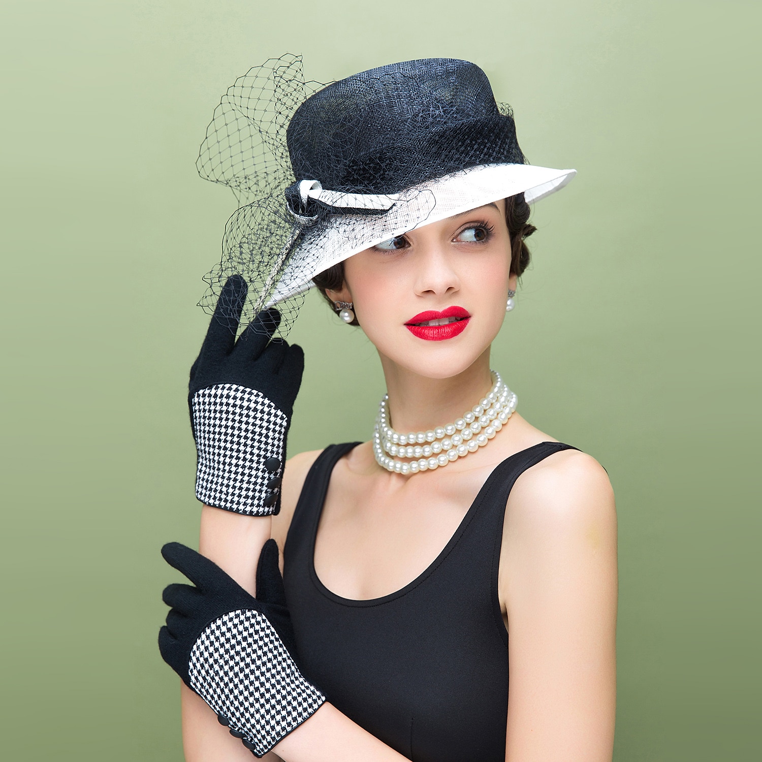 Retro-Hochzeitsfedern Lolita-Accessoires mit Farbblock 1pc besondere Anlässe / Partys / Abendkopfschmuck 2025 - $89.99 –P9
